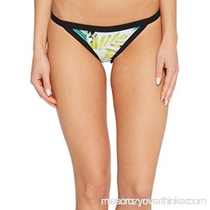 Hurley Womens Quick Dry Garden Cheeky Surf Bottoms Pure Platinum B078Y8LFZS